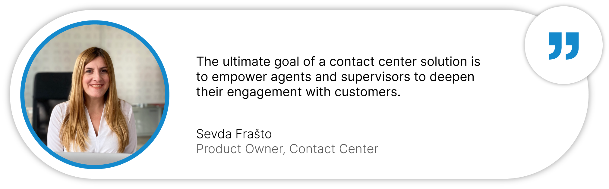 Bicom Systems Contact center product owner quote